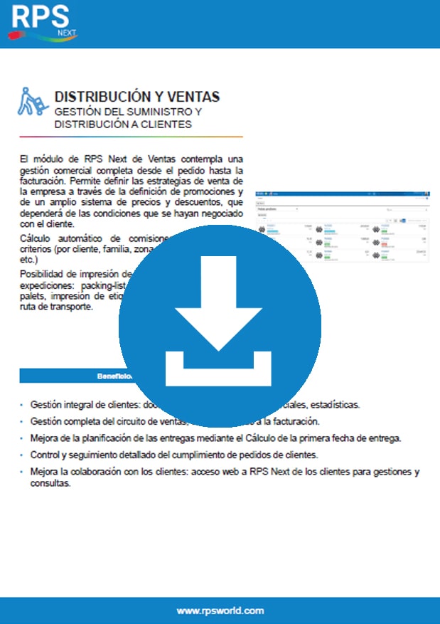 rps next distribución y ventas