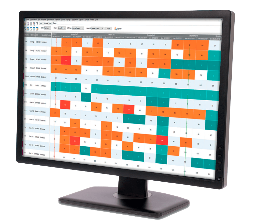 delmia ortems production scheduler screenshot