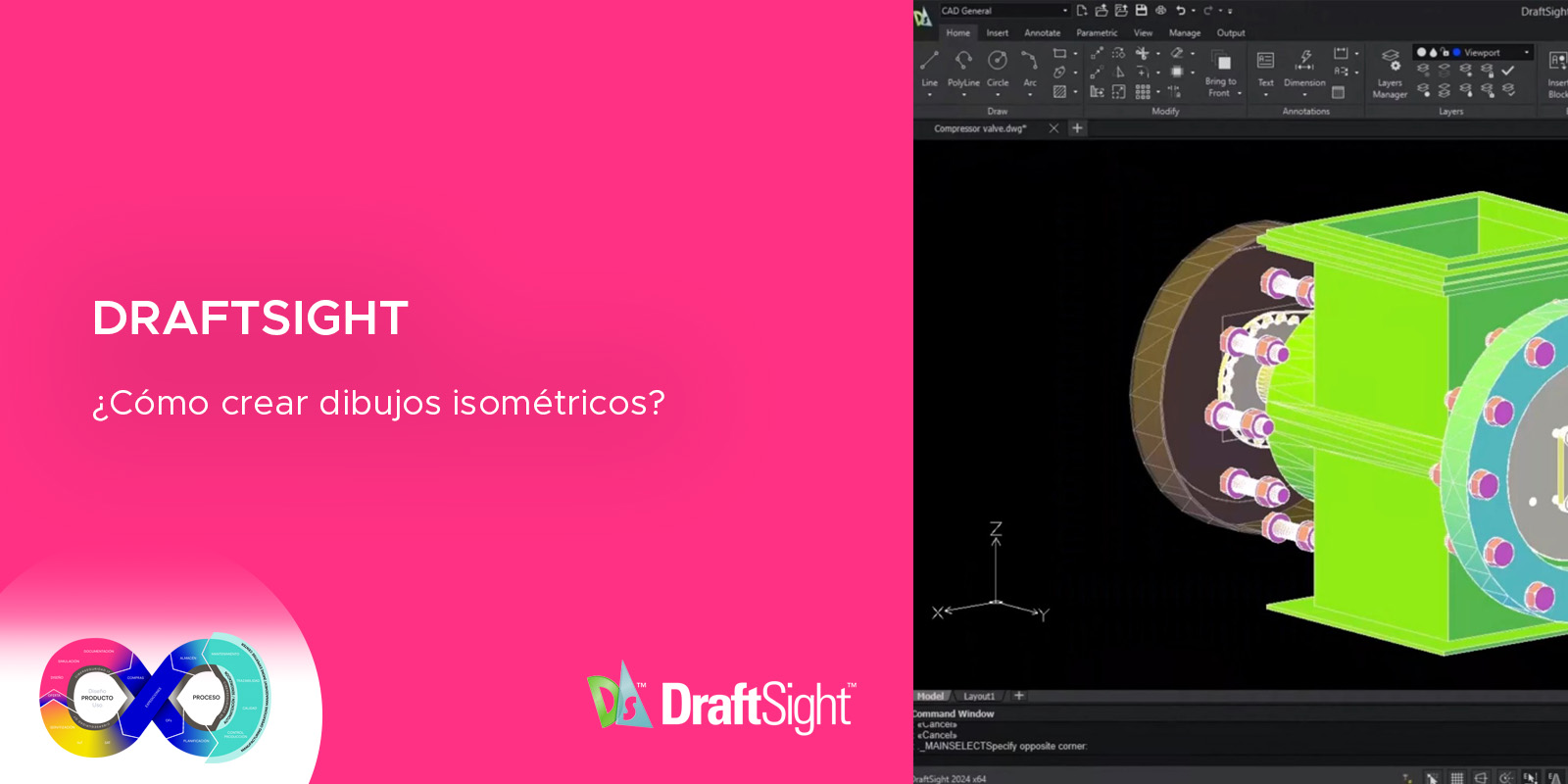 Cómo crear dibujos isométricos en DraftSight